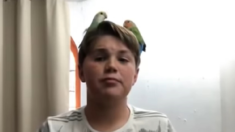 Joven se reencontró con 