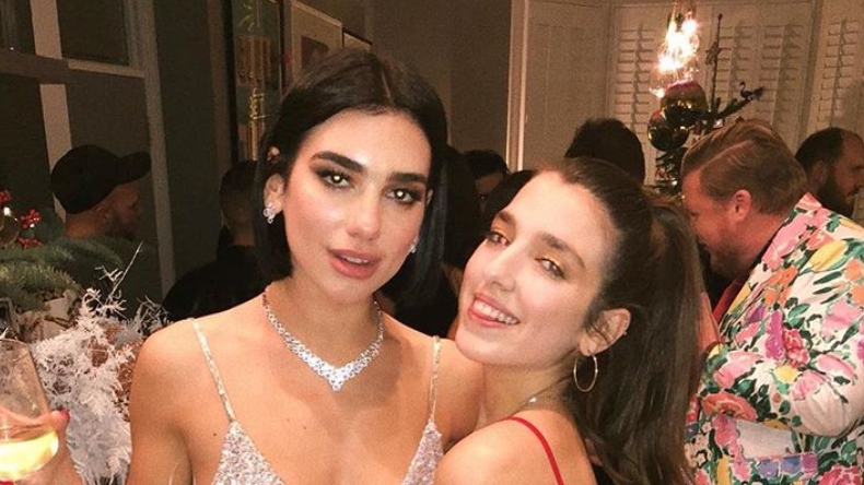 Dua Lipa compartió tierno video con su hermana menor