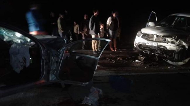 Cinco muertos en accidente de tránsito en Chiloé