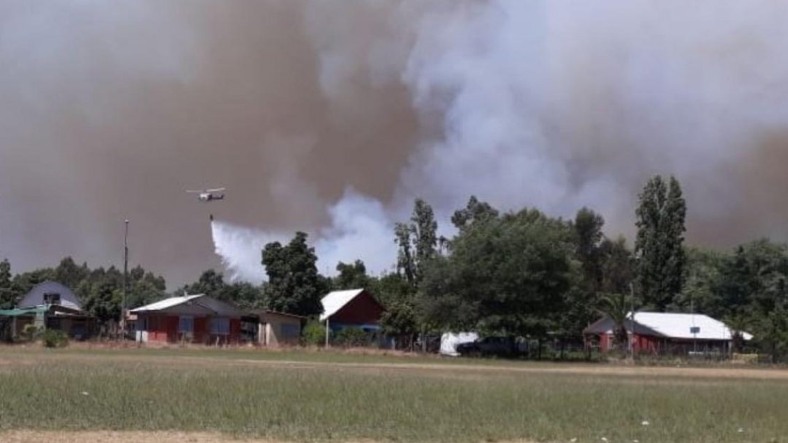 Incendio forestal 