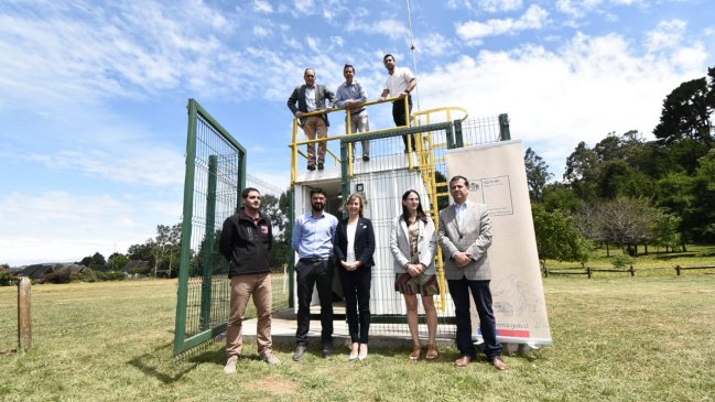 Comenzó a operar segunda estación de monitoreo del aire en Valdivia