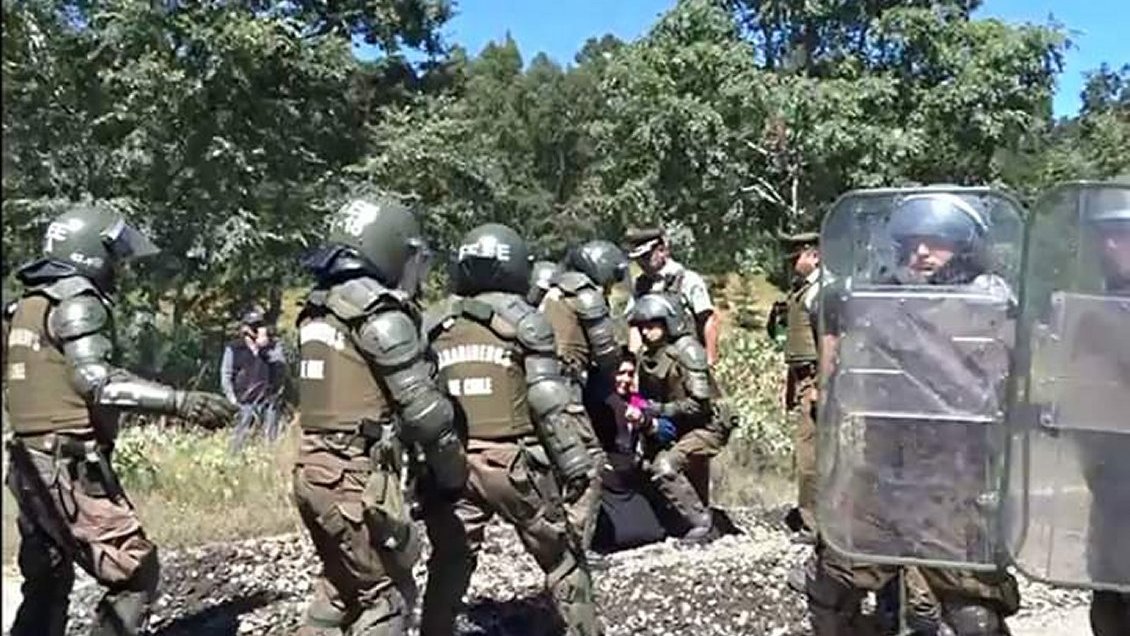 Carabineros detuvo a la lonko Juana Calfunao