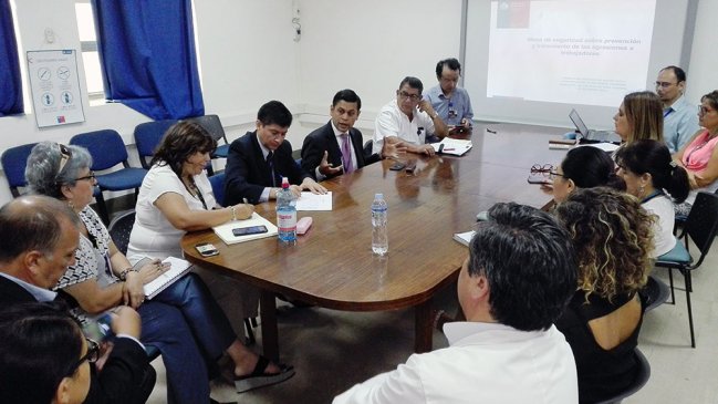 Conforman mesa técnica para prevenir agresiones a trabajadores de la red asistencial de Arica