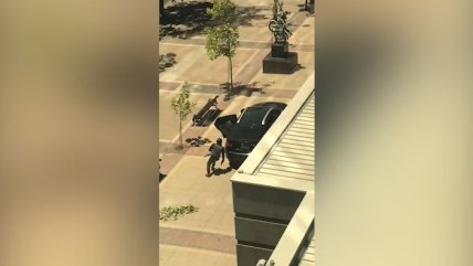   Las Condes: Guardia de BancoEstado fue baleado en asalto 