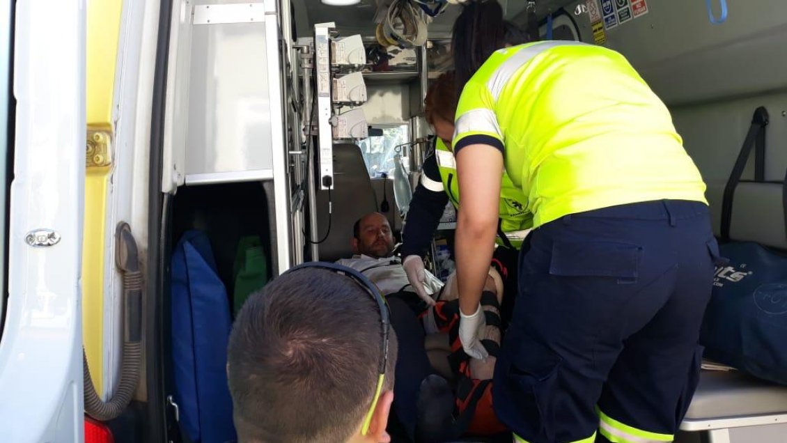 Agricultor fue baleado en una rodilla durante ataque incendiario en Ercilla