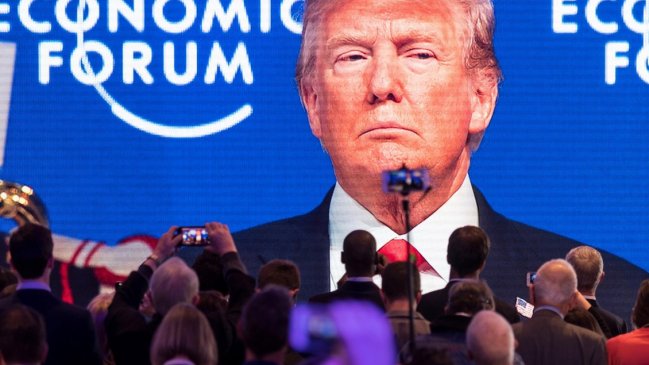 Trump canceló el viaje de la delegación de EEUU al Foro de Davos