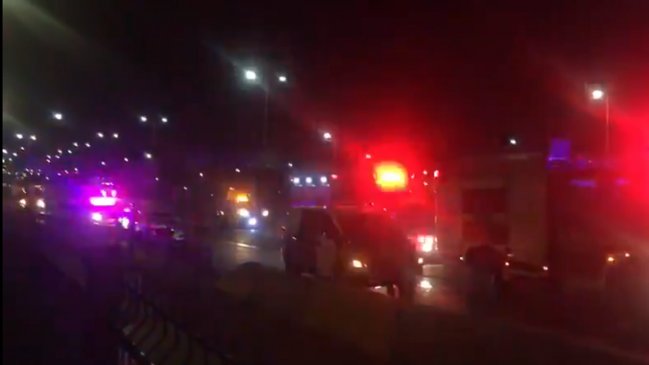 Ruta 5 Norte: Accidente mantiene una pista habilitada