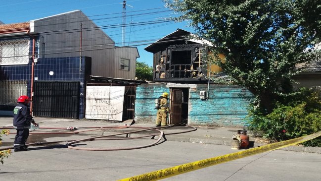 Adulta mayor falleció en incendio de su vivienda en Concepción