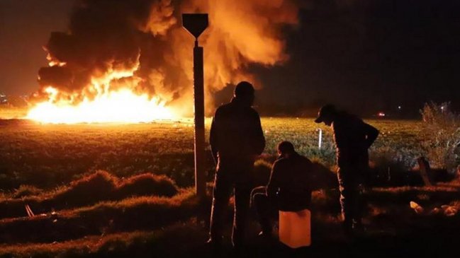 A 66 aumentó la cifra de muertos por explosión en ducto de Pemex