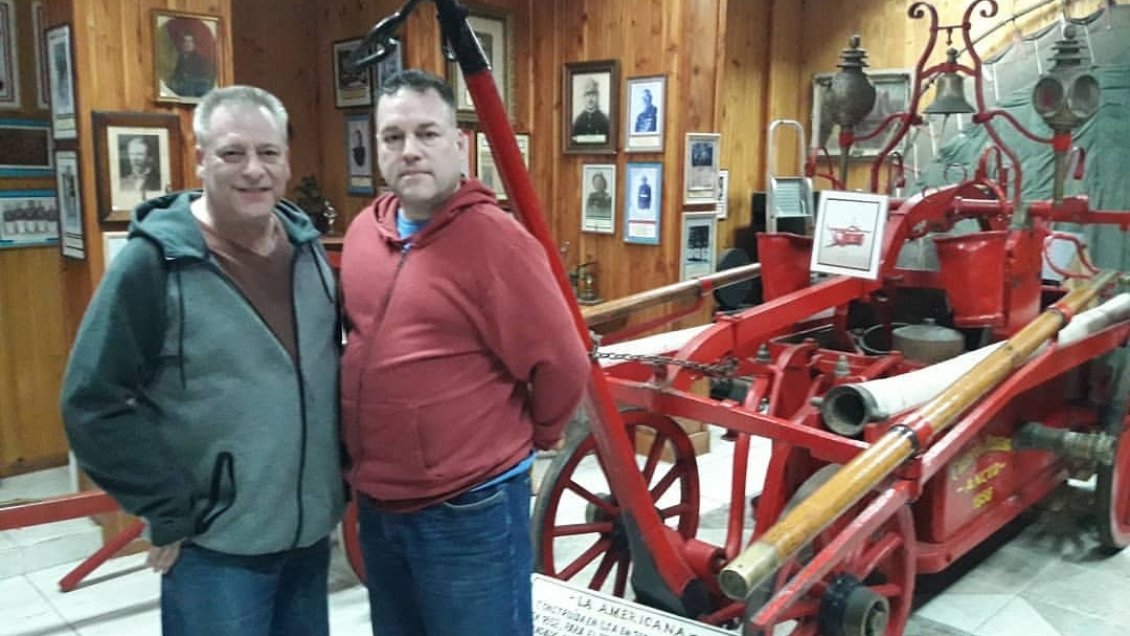 Bomberos de Nueva York dictan curso a sus pares de Chiloé