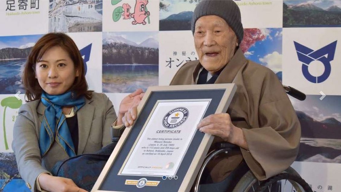 Japón: A los 113 años murió el hombre más longevo del mundo