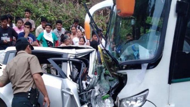 Accidente de tránsito dejó cinco niños futbolistas fallecidos en Perú