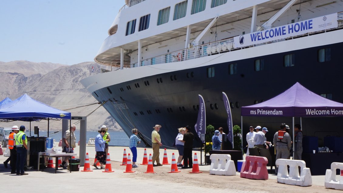 Crucero Prinsendam fue el segundo en visitar Iquique en la temporada 2018-2019