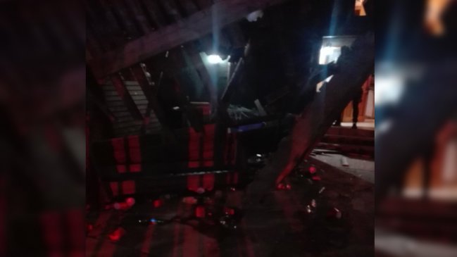 Derrumbe en una terraza de Maitencillo deja múltiples lesionados