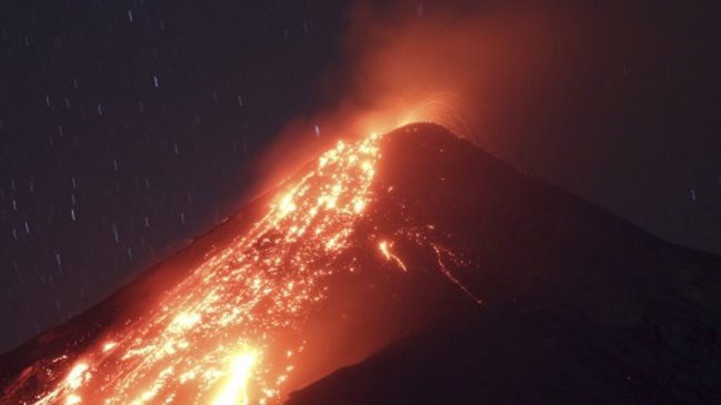 Aumenta actividad del Volcán de Fuego de Guatemala