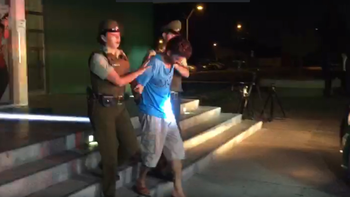 Detienen a sujeto acusado de amenazar de muerte a guagua de un año