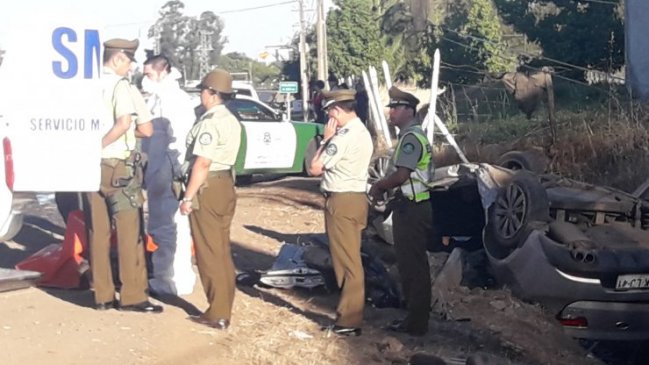 Ñuble: Tres fallecidos dejó dos accidentes en rutas que conducen a Pinto y Cobquecura