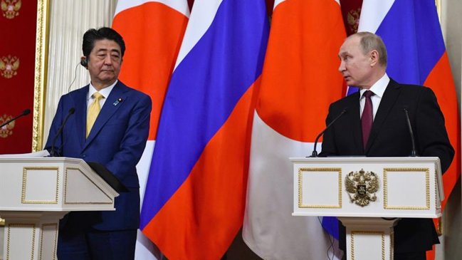 Japón reafirmó su voluntad de firmar la paz con Rusia siete décadas después de la Segunda Guerra Mundial