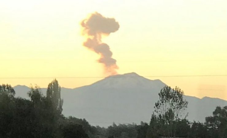Nevados de Chillán registra cuarto pulso eruptivo del año