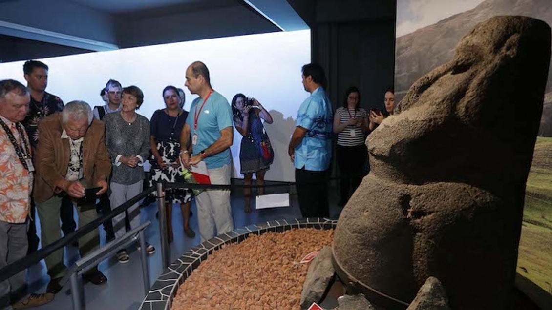 Moai del Museo de Historia Natural será devuelto a Rapa Nui