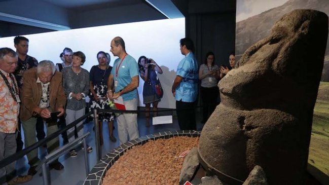 Moai del Museo de Historia Natural será devuelto a Rapa Nui