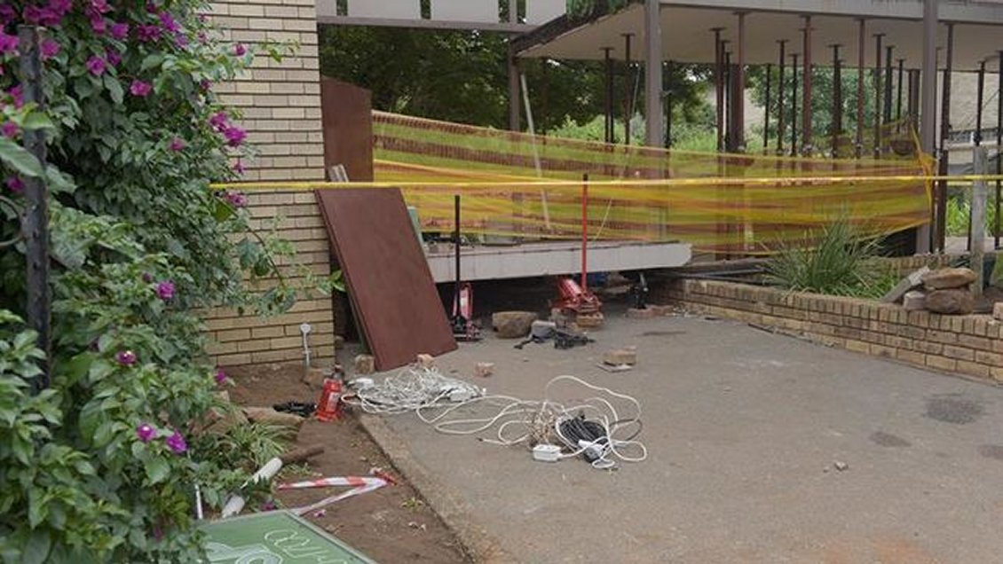 Sudáfrica: Derrumbe en escuela provocó muerte de cuatro niños