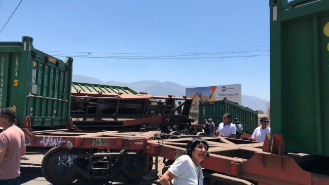 Tren con concentrado de cobre descarrila en San Felipe