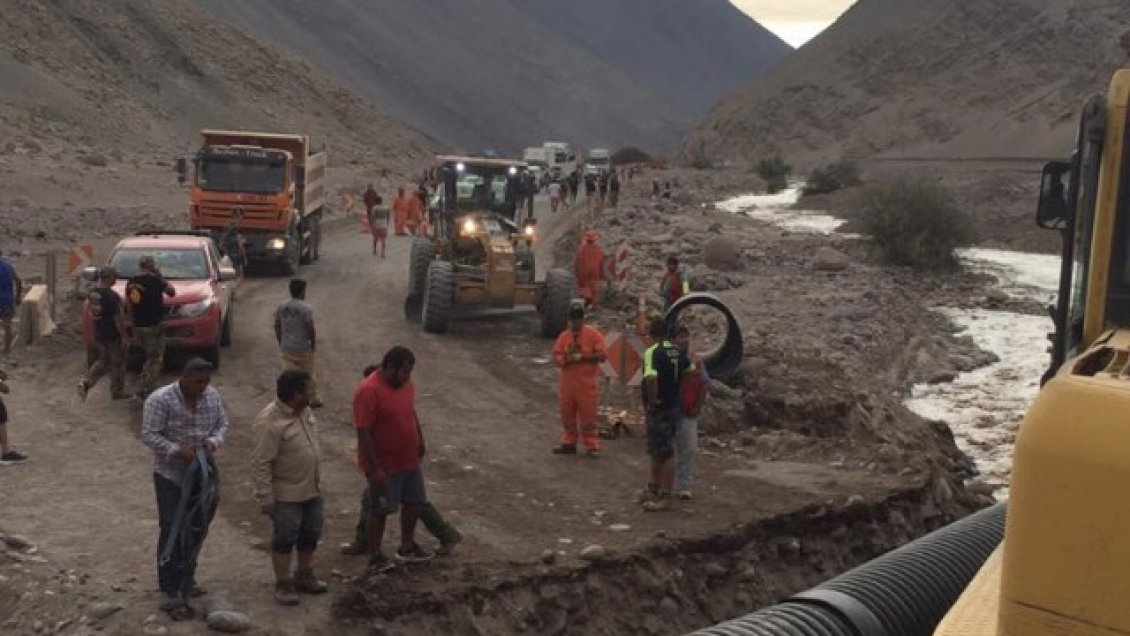Anuncian reapertura de la Ruta 5 Norte entre Arica y Tarapacá