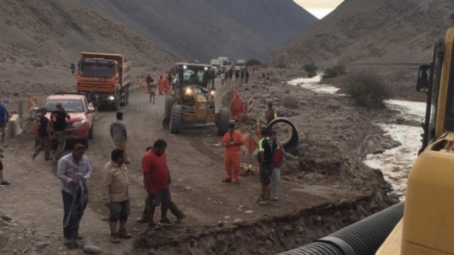 Anuncian reapertura de la Ruta 5 Norte entre Arica y Tarapacá