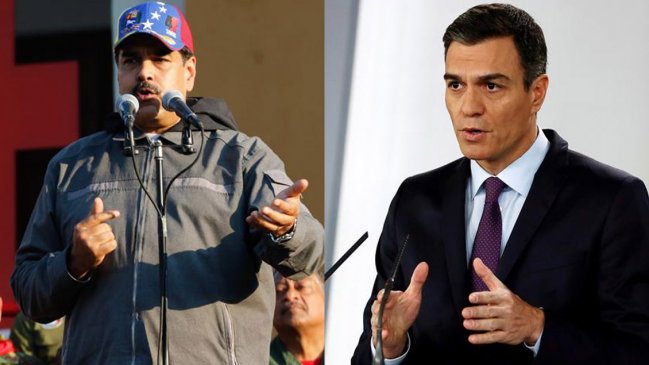 Maduro arremete contra Pedro Sánchez: 