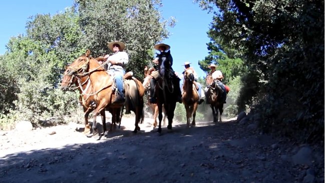Jinetes repitieron histórica cabalgata hacia los Nevados de Longaví