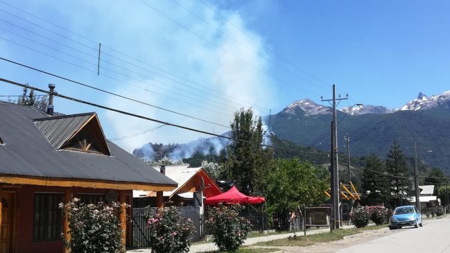 Incendio forestal mantiene sin telefonía móvil a Futaleufú