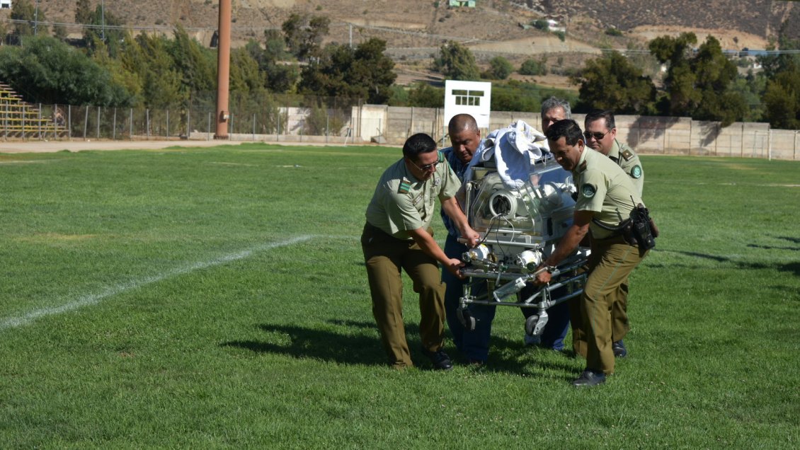 Región de Coquimbo: Operativo aéreo buscó salvar a recién nacida gravemente enferma
