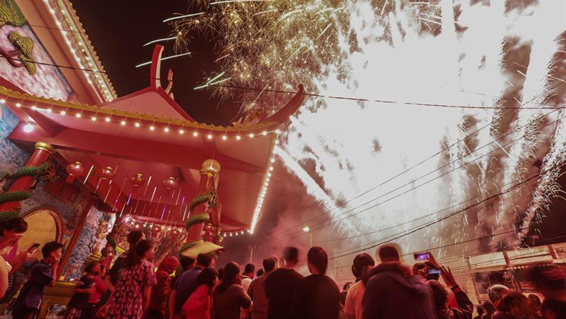 Los chinos dieron la bienvenida al año 4717