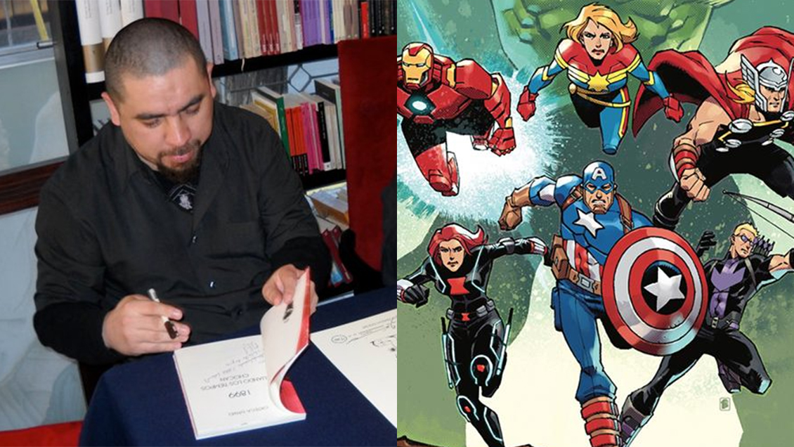 Destacado ilustrador chileno creó la portada para un cómic de 