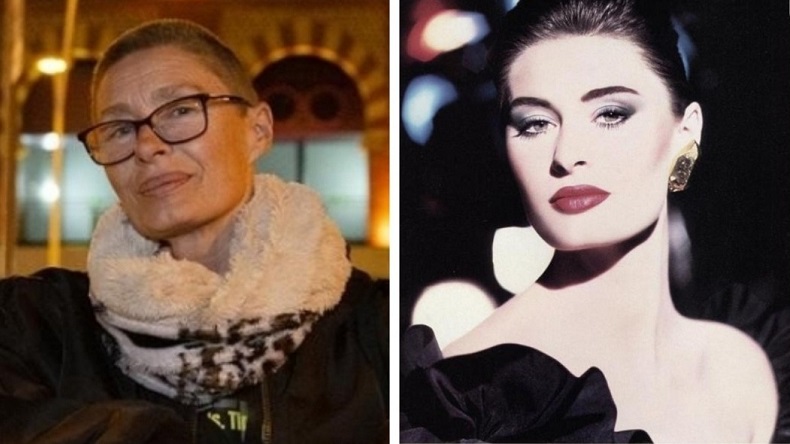 Ex modelo contó cómo pasó de ser portada de revistas y ganar millones a vivir en la calle