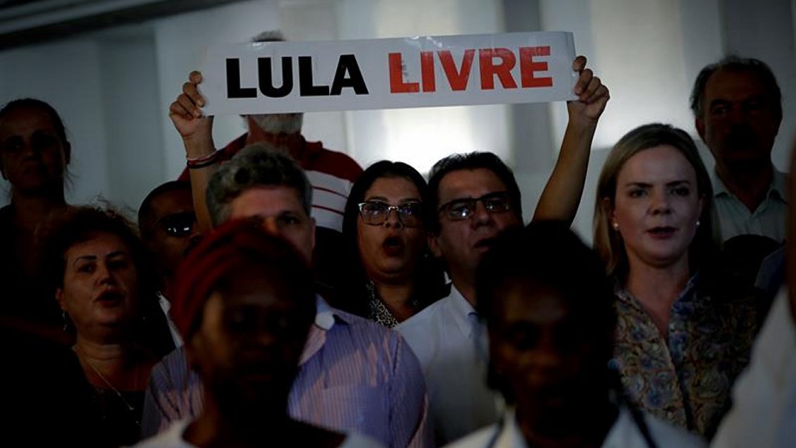 Partido de Lula se moviliza y exige su liberación tras nueva condena