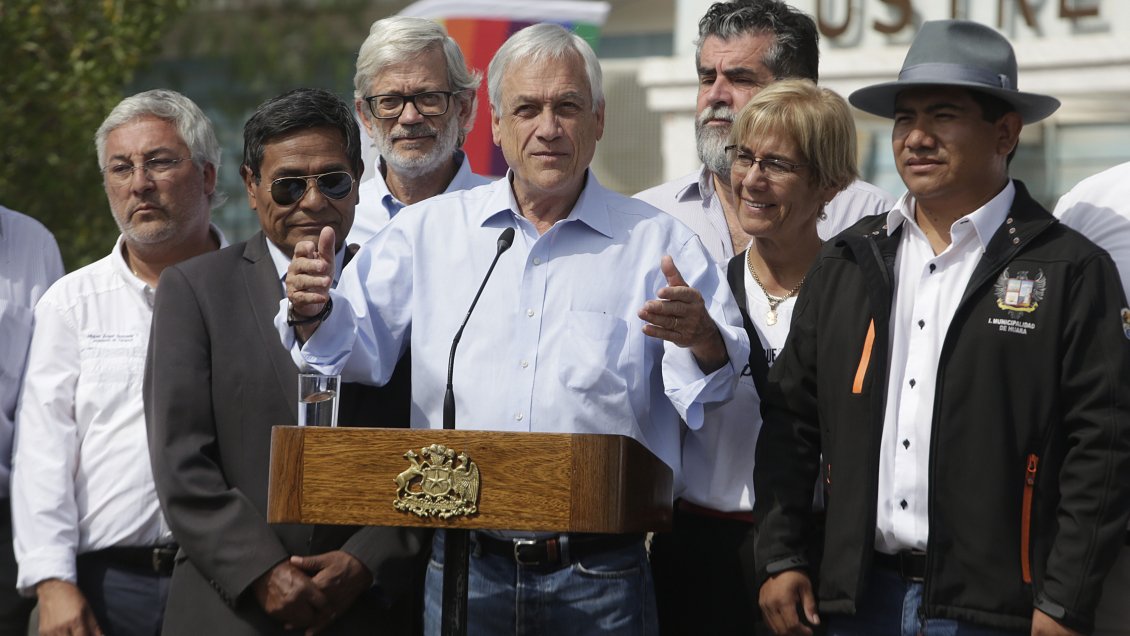 Invierno altiplánico: Presidente Piñera estimó en 60 mil millones de pesos los gastos de reconstrucción