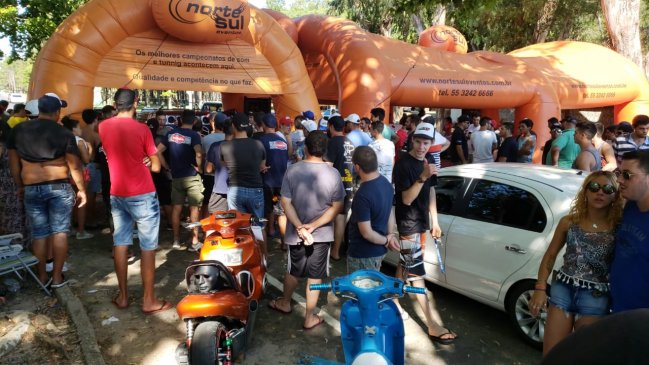 Magallánico ganó en Encuentro Internacional de Tuning realizado en Uruguay