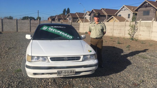 Detienen a joven que escapaba en vehículo robado durante la Fiesta de la Independencia en Talca