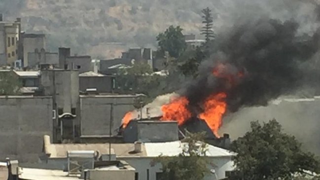 Incendio destruyó inmueble de María del Pilar Pérez en Providencia