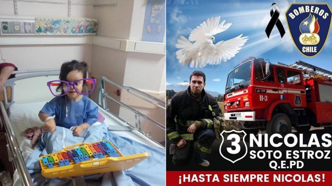 Niña de cuatro años recibió segundo riñón de bombero fallecido en La Araucanía