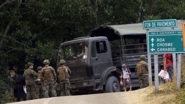 Ministro de Agricultura destacó incorporación de las FF.AA. a combate de incendios en el Biobío