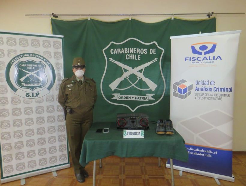 Un detenido tras allanamiento a vivienda en Osorno