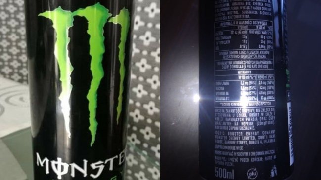 Denuncian venta por internet de latas no autorizadas de bebida energética