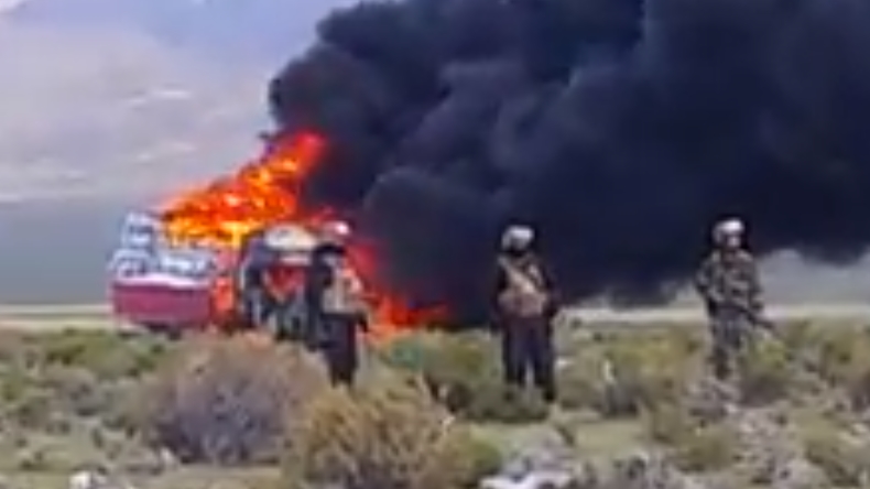 Contrabandistas se enfrentaron a balazos con militares en la frontera con Chile