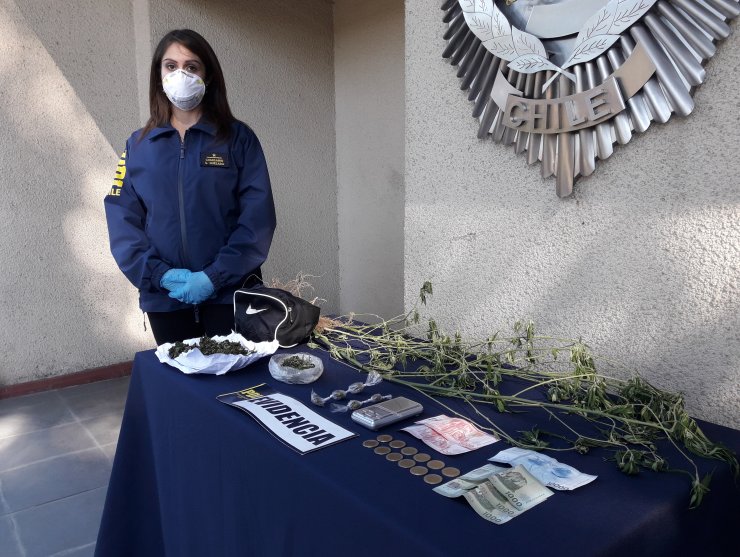 Chillán: Formalizan a sujeto acusado de vender drogas en plaza céntrica y cercana a colegios