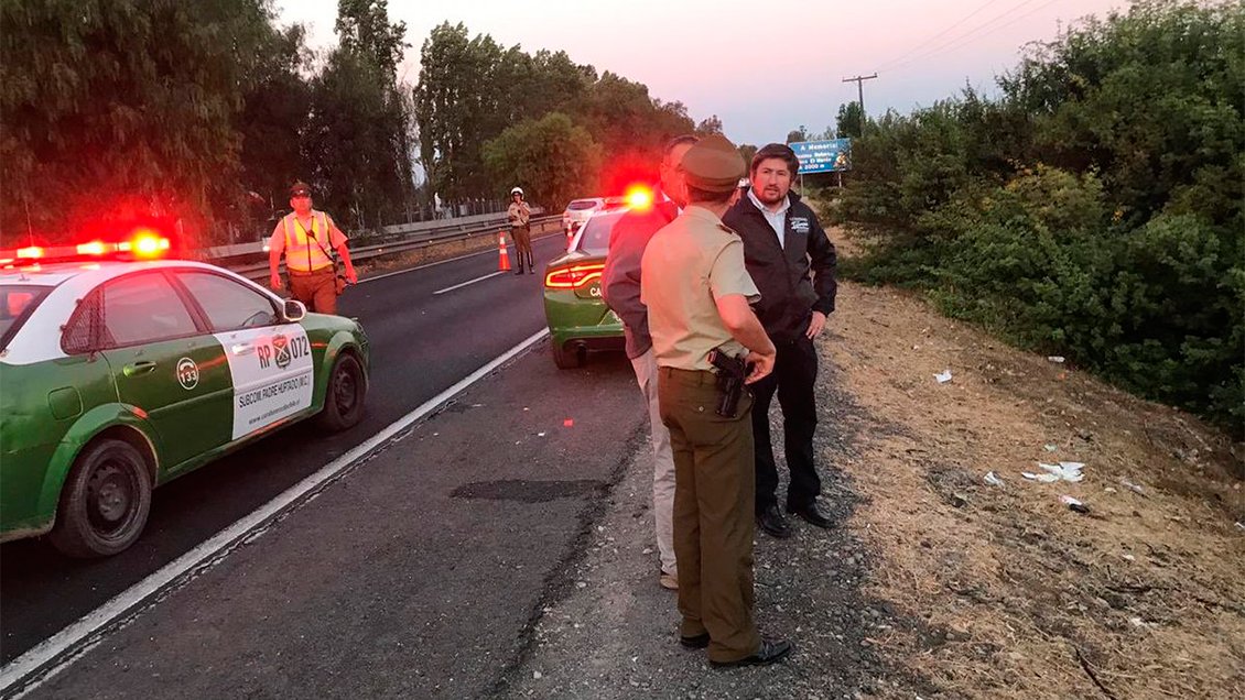 Dos personas murieron en accidente de tránsito en la Autopista del Sol