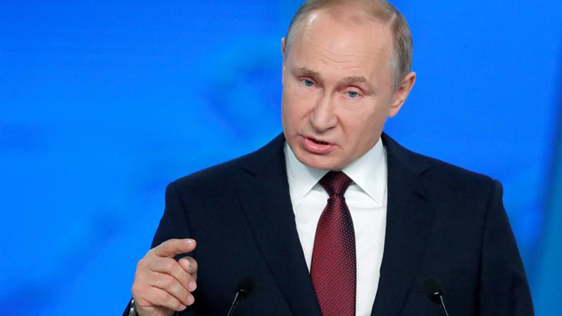 Putin amenazó con apuntar sus misiles a Washington