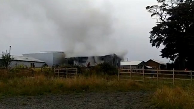 Dos niños murieron en incendio de vivienda en Calbuco